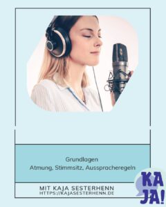 Fact Sheet Grundlagen Stimme & Sprechen: Atmung, Stimmsitz, Ausspracheregeln – von Kaja Sesterhenn